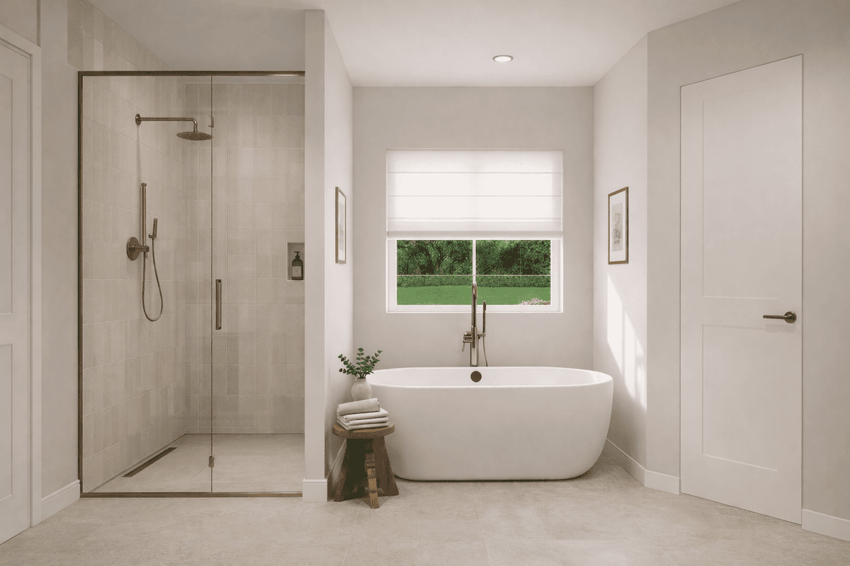 The Apollo Plan Primary Bathroom