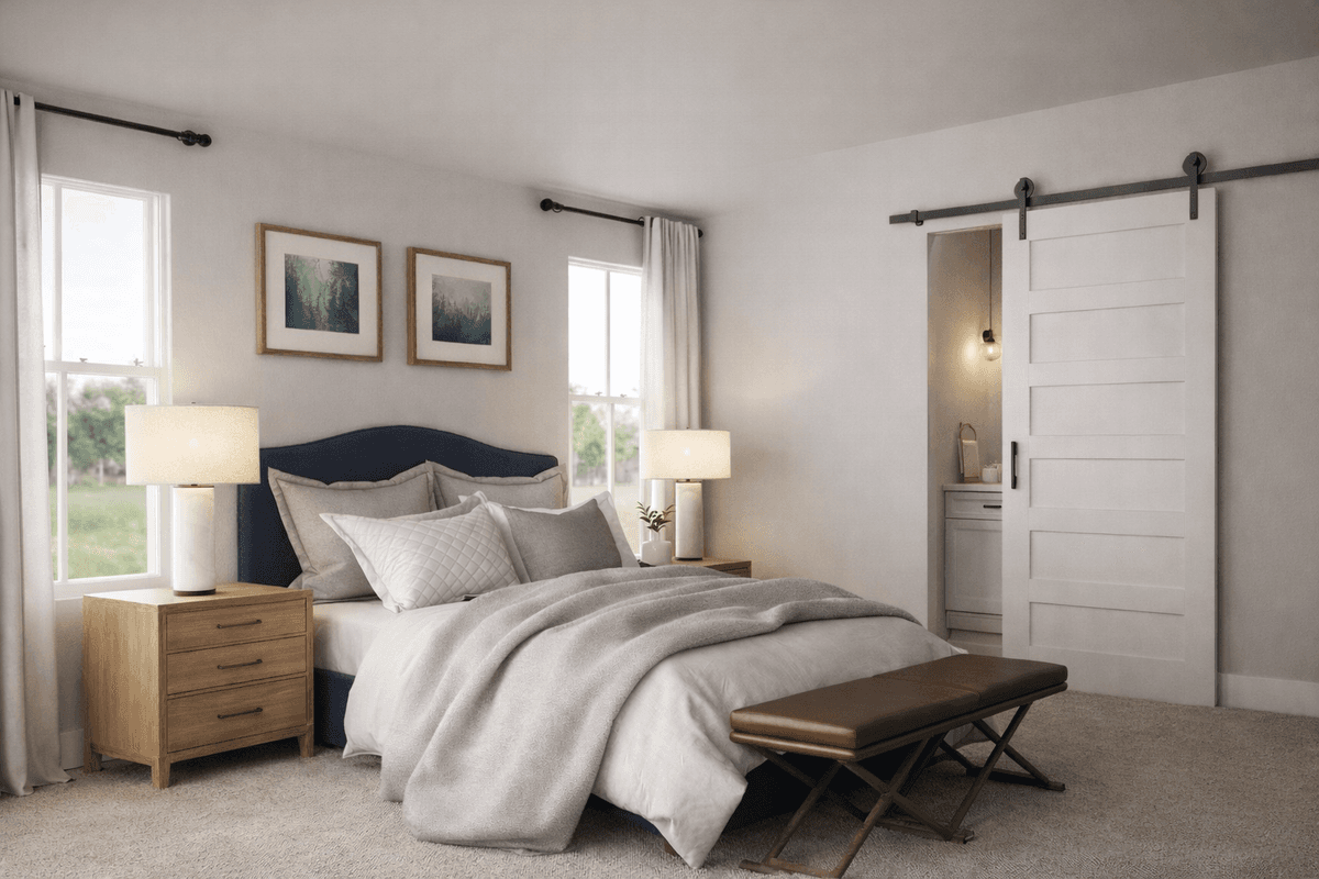 The Heritage Plan Primary Bedroom