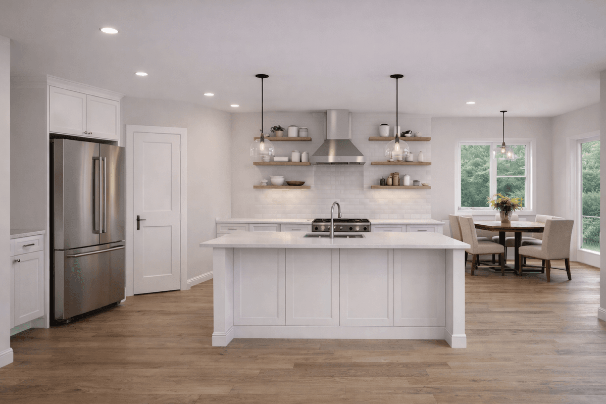 The Vista Plan Kitchen