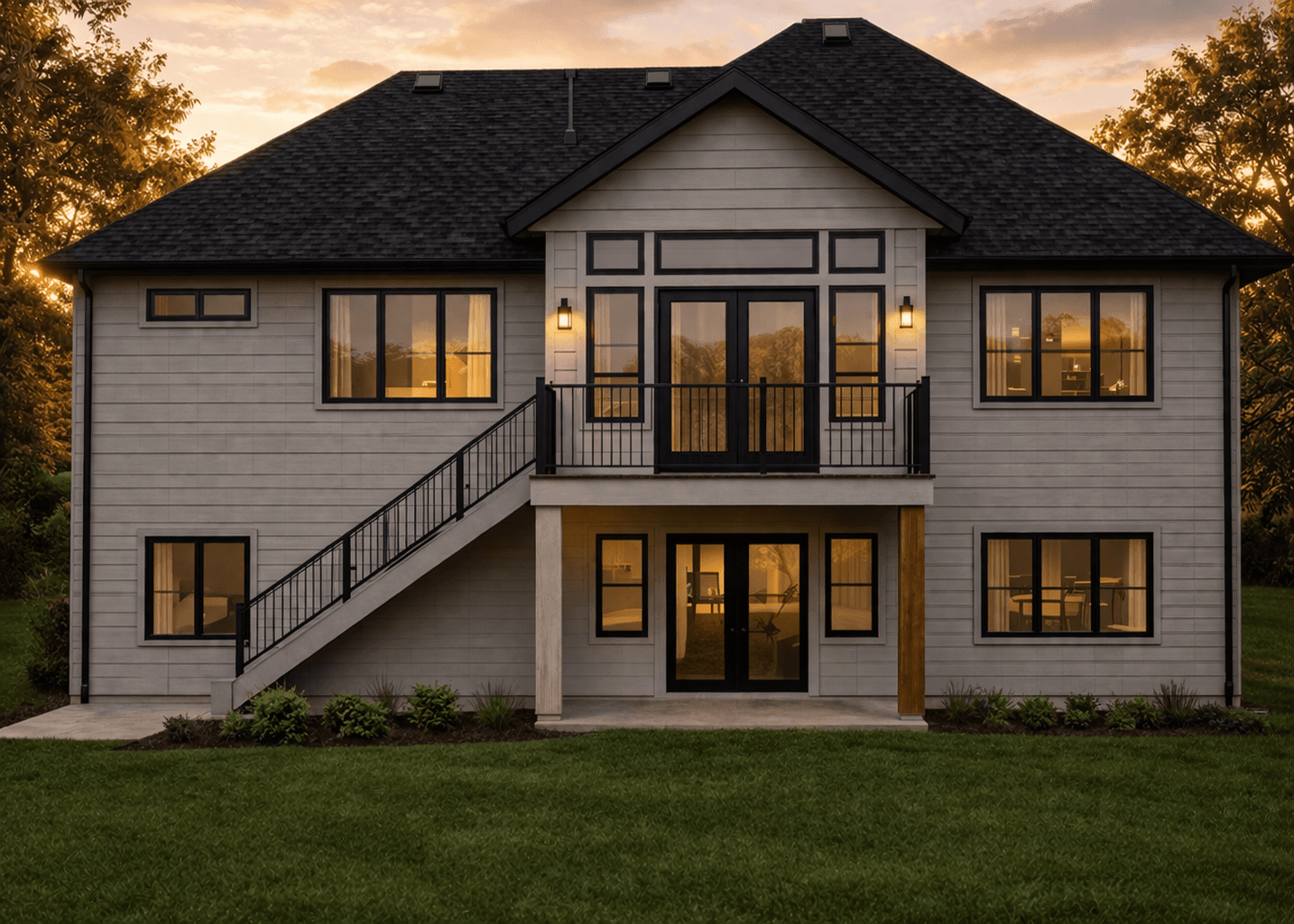 The Vista Plan Rear Exterior